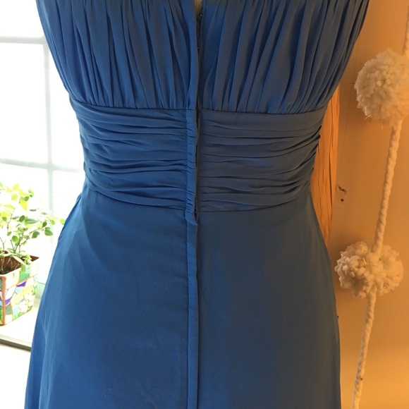 Blue Cocktail Dress - Picture 4 of 8